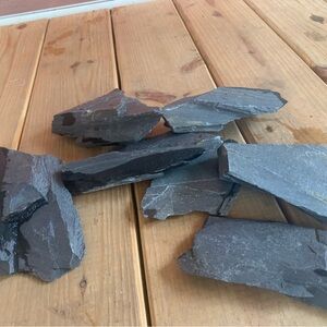Slate rock decor